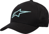 Ageless Curve Hat - Black/Light Aqua - L/XL