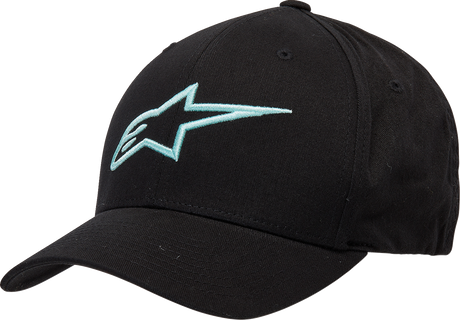 Ageless Curve Hat - Black/Light Aqua - Small/Medium