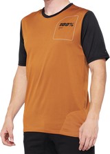 Ridecamp Jersey - Terracotta/Black - Large