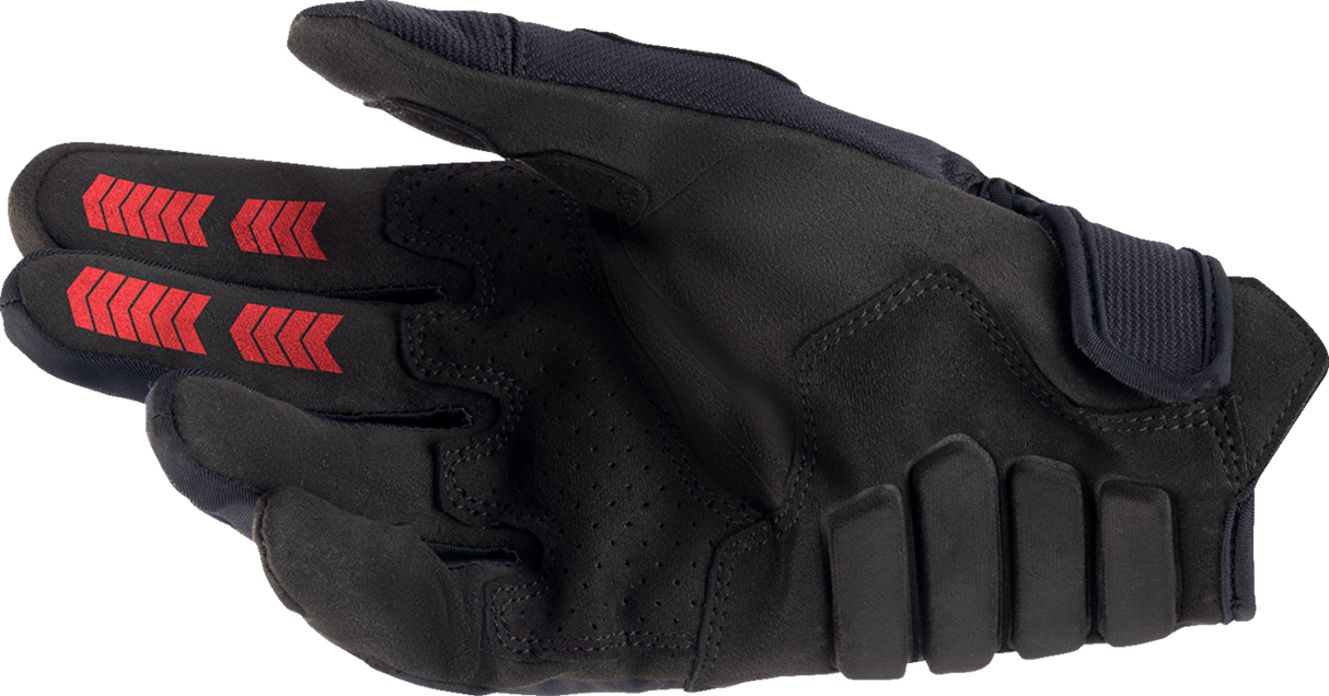 Techdura Gloves - Fire Red/Black - Medium