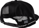 Patch Snapback Hat - Black