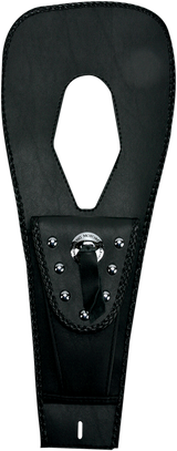 Pouch Tank Bib - Studded - Black - Honda 2004 - 2009