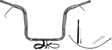 Handlebar Kit - Pointed Top - 14\" - Chrome 2021 - 2022