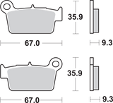 Off-Road Sintered Brake Pads 2003 - 2024