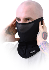 Half-Face Stretch Mask - Black