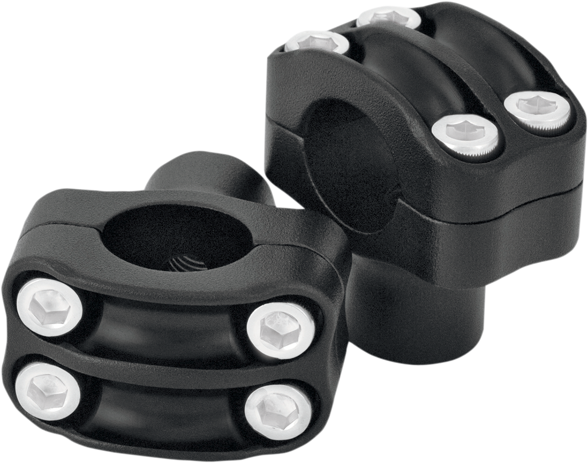 Risers - Four-Bolt - 1-1/2\" - Black Ops