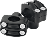 Risers - Four-Bolt - 1-1/2\" - Black Ops