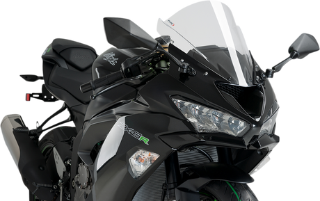 Race Windscreen - 13-3/4\" - Clear - ZX-6R 2008 - 2023