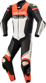 Missile Ignition v2 1-Piece Suit - Black/White/Red Fluorescent - US 36 / EU 46