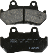 Organic Brake Pads - Honda - FA69 1981 - 1990