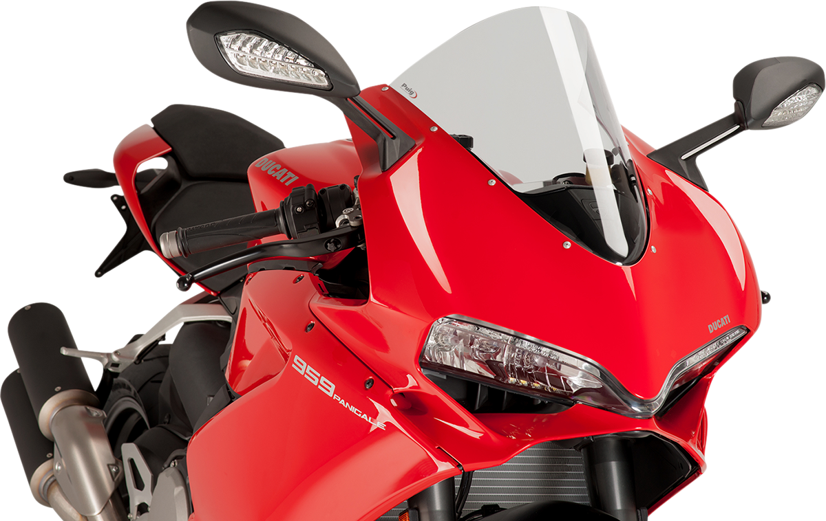 Race Windscreen - 14-1/2\" - Clear - Panigale 2015 - 2018