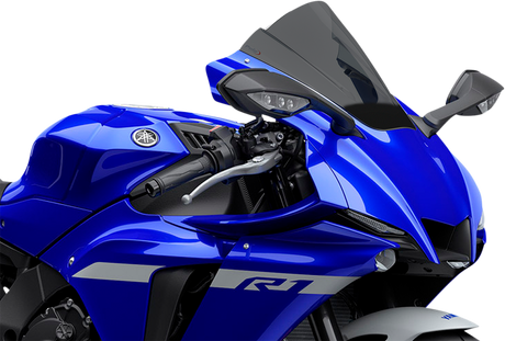 Race Windscreen - 13-1/4\" - Dark Smoke - YZF-R1 2020 - 2024