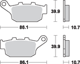 LS Brake Pads - 614LS 2000 - 2019