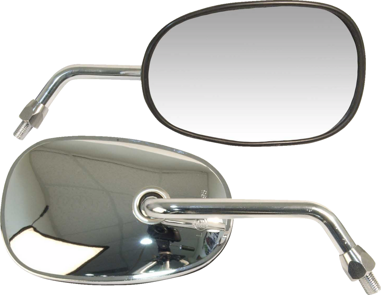 Mirror - OEM-Style Replacement - Rectangle - Chrome - Right 2004 - 2014