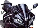 Race Windscreen - 12-1/2\" - Black - YZF-R6 2006 - 2007