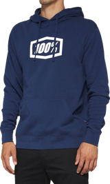 Icon Pullover Hoodie - Navy - Large