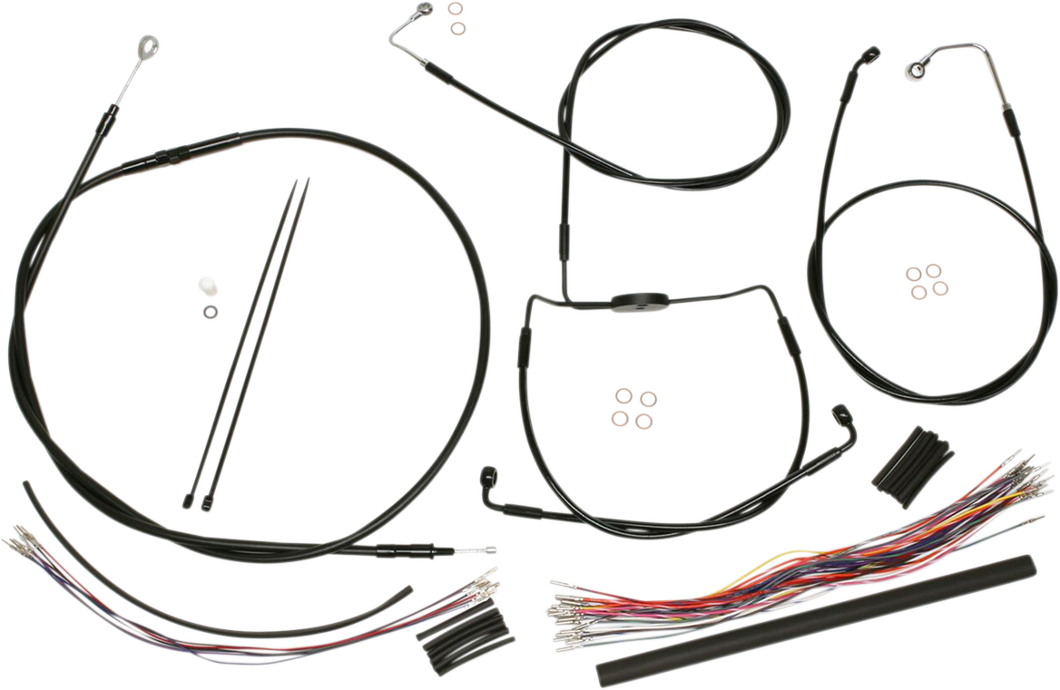 Control Cable Kit - XR - Black 2008 - 2013