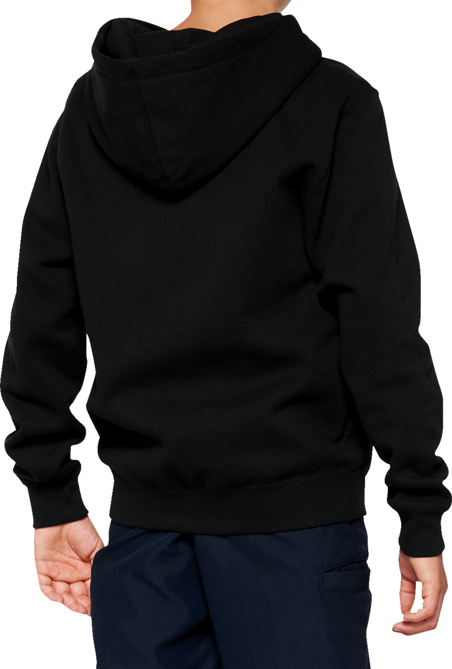 Youth Official Zip Hoodie - Black - Small