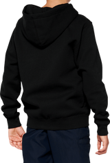 Youth Official Zip Hoodie - Black - Small