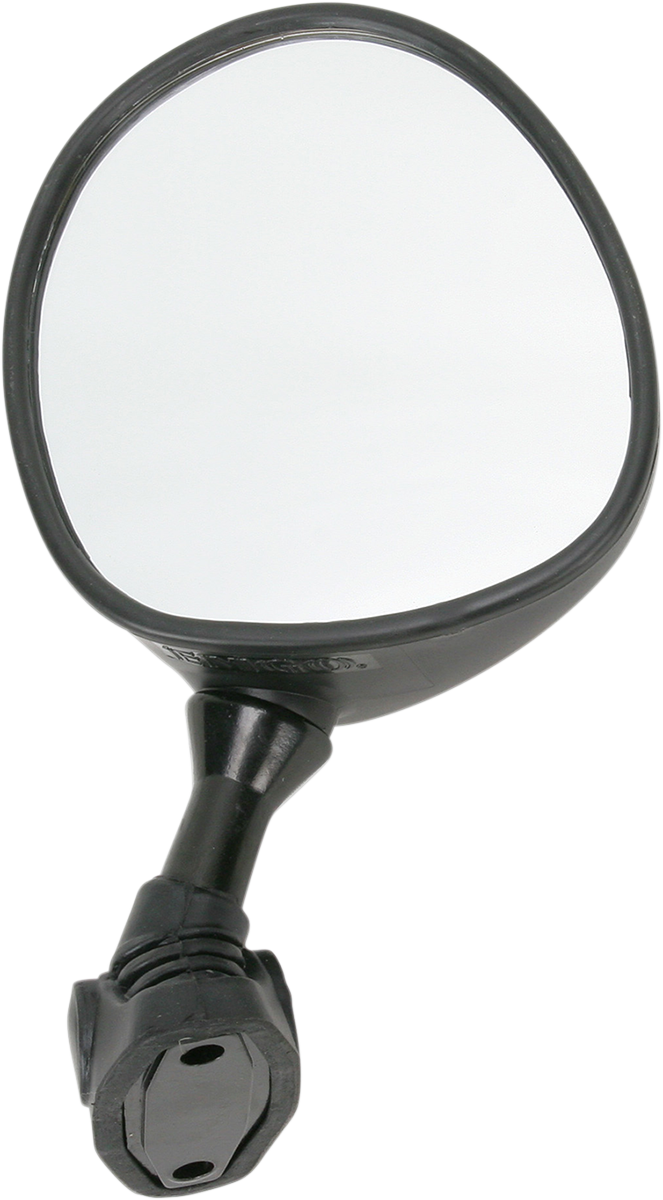 Mirror - Side View - Oval - Black - Left 1998 - 2000