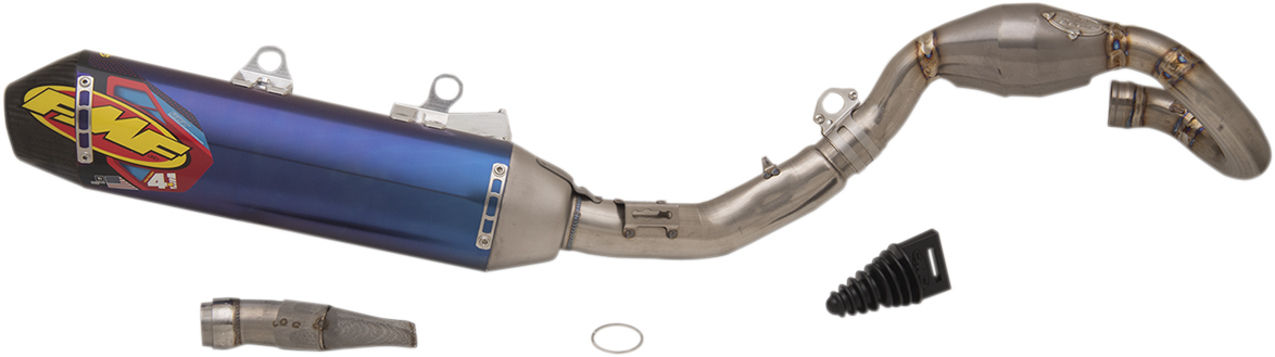 4.1 RCT Exhaust with MegaBomb - Anodized Titanium 2019 - 2023