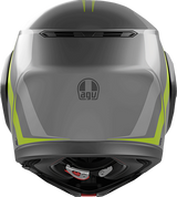 Streetmodular Helmet - Resia - Matte Gray/Black/Yellow Fluo - Large