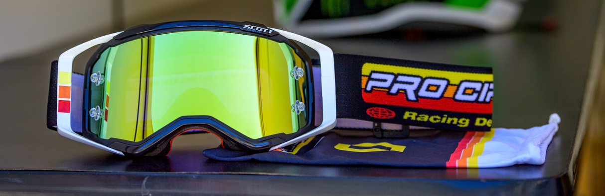 Pro Circuit Prospect Goggles - Black/White - Yellow