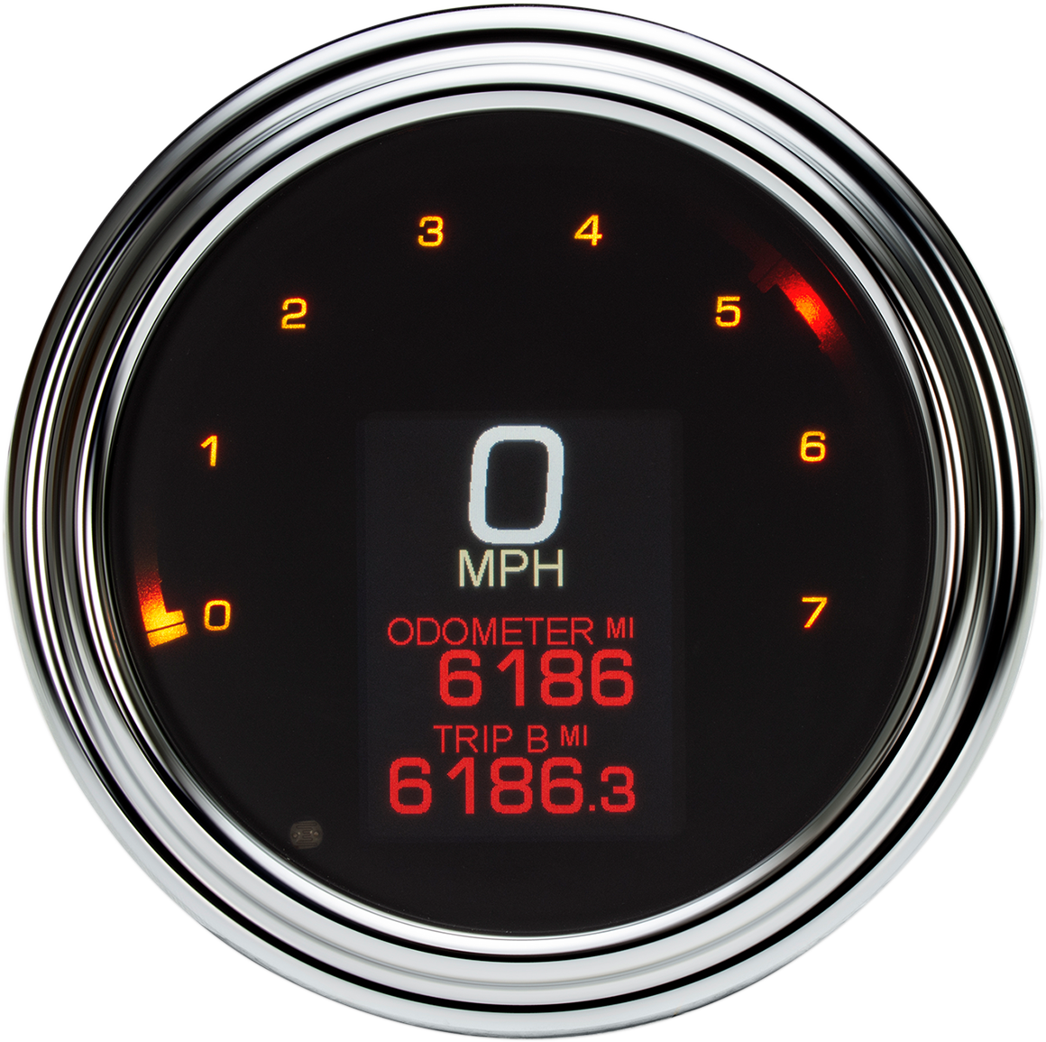 Tank Speedometer - Chrome Bezel - 4.5\" 1999 - 2003