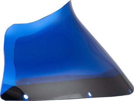 Kolor Flare™ Windshield - 9\" - Blue - FXRP