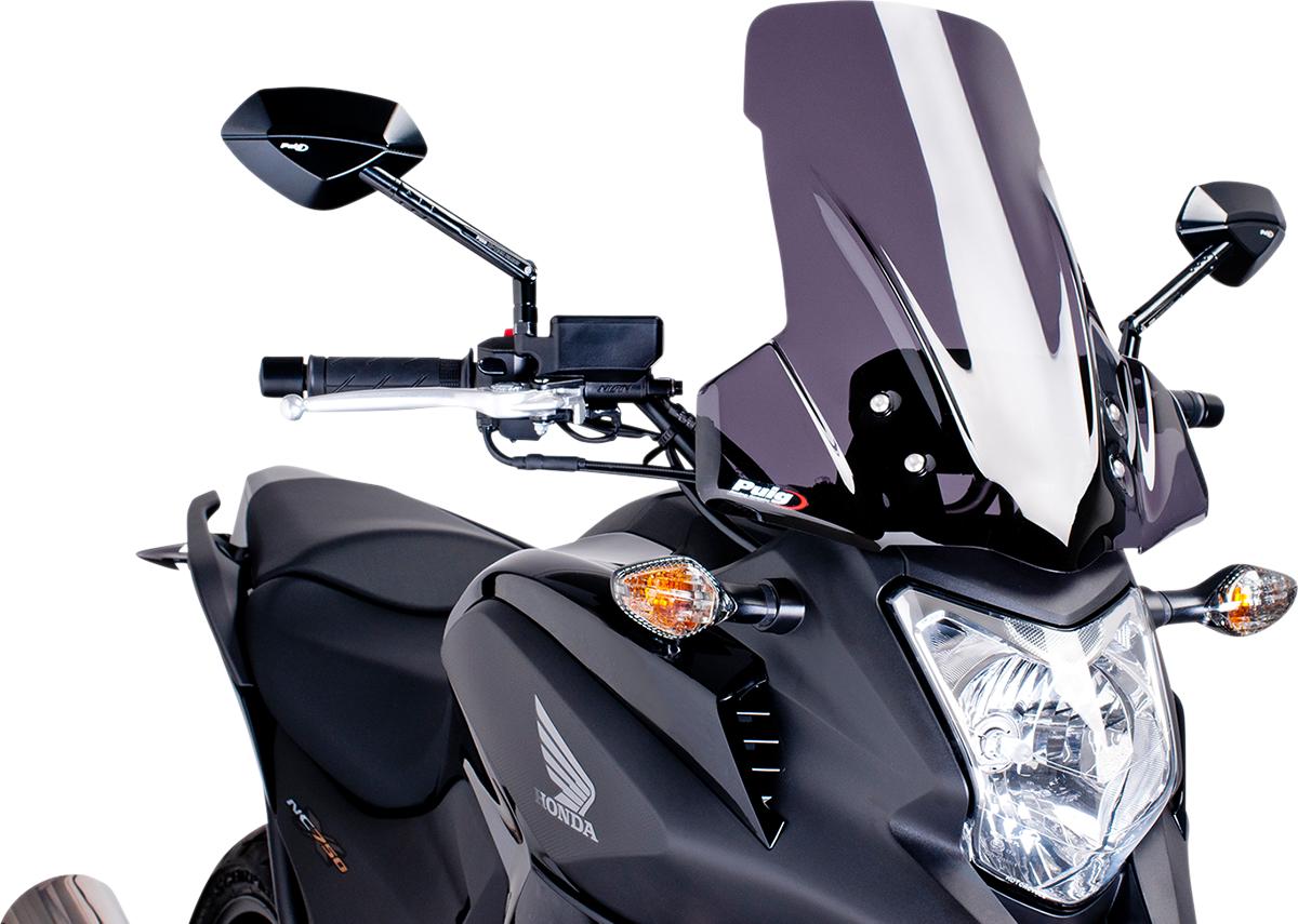 Touring Windscreen - 18-7/8\" - Dark Smoke - NC700X 2012 - 2015