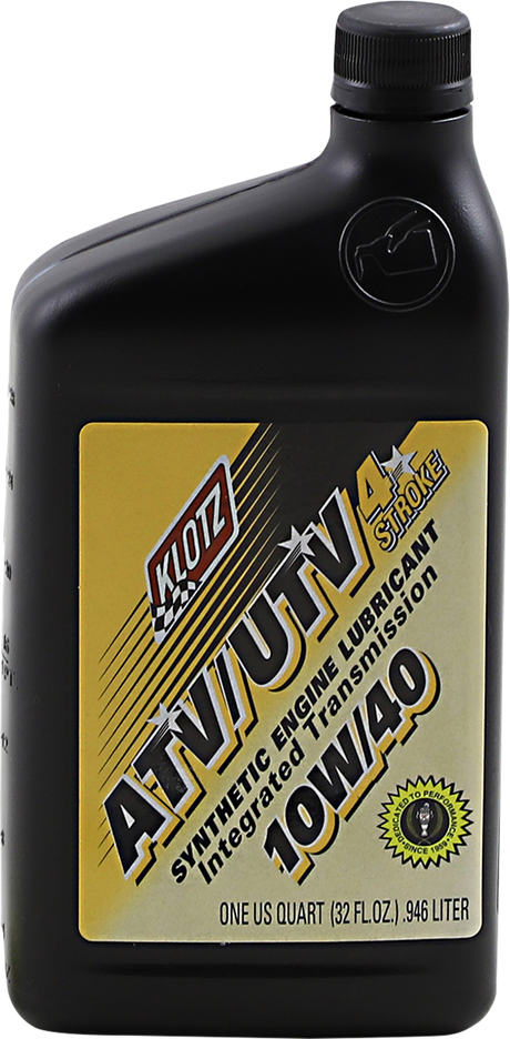 ATV Synthetic 4T Engine Oil - 10W-40 - 1 U.S. quart