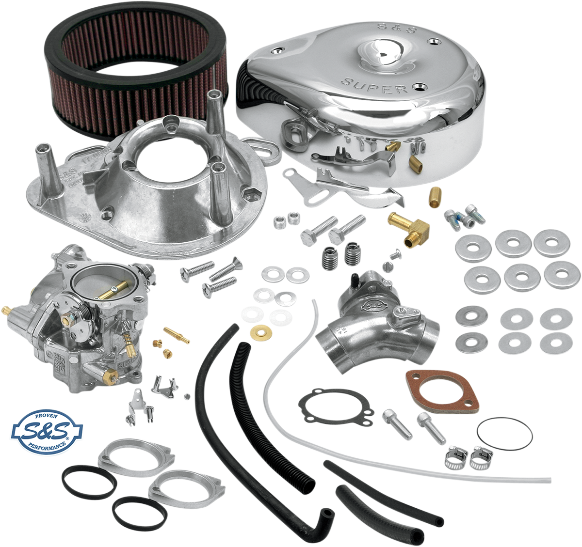 Super G Carburetor Kit - Evolution Big Twin 1984 - 1992