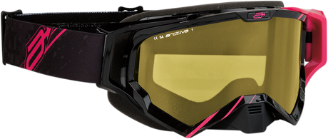 Vibe Goggles - Black/Pink