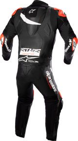 GP Plus v4 Leather Suit - Black/White - US 44 / EU 54