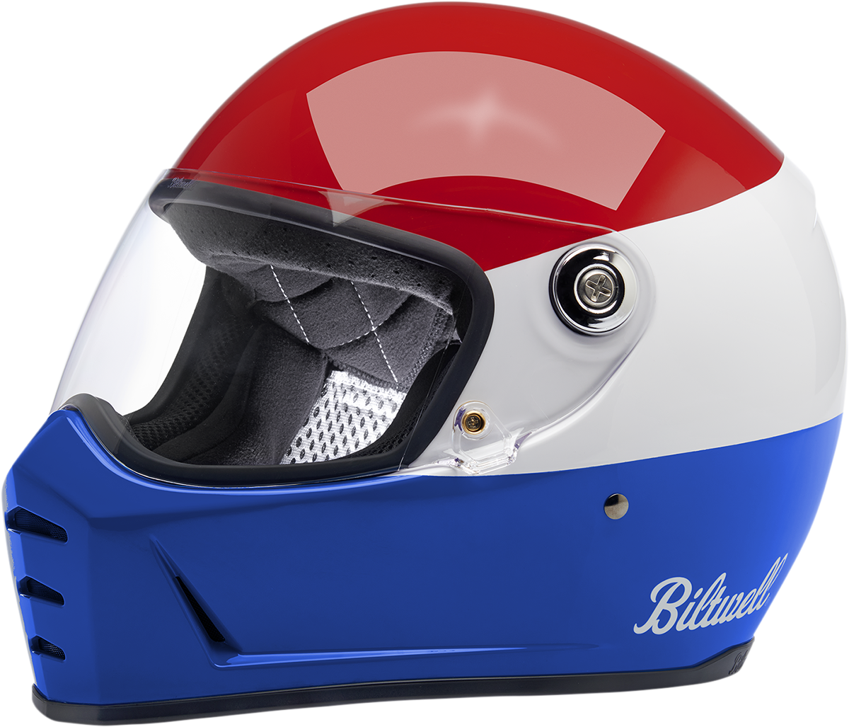 Lane Splitter Helmet - Gloss Podium Red/White/Blue - XS