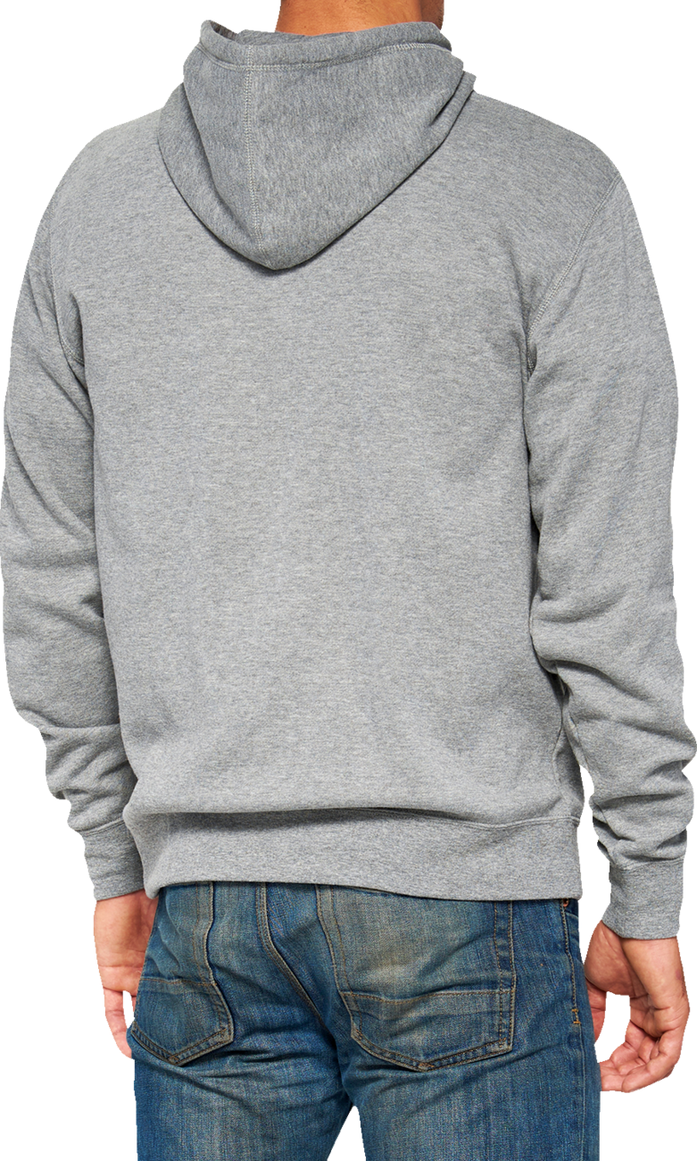 Icon Pullover Hoodie - Gray - Large