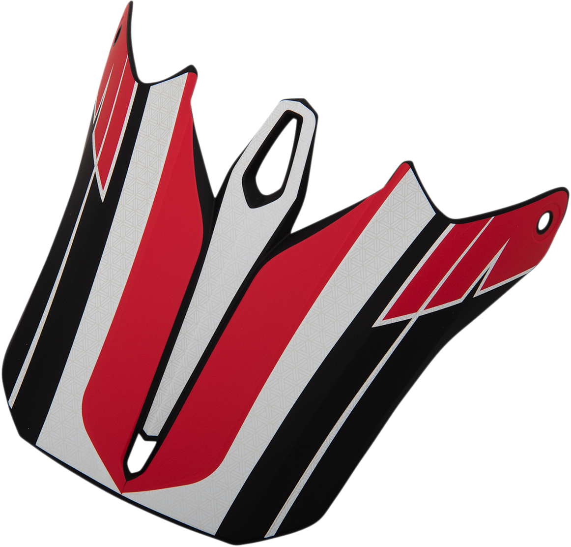 F.I. Visor Kit - Hysteria - Red/White