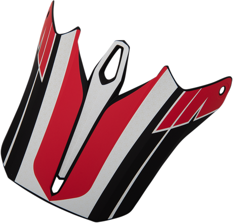 F.I. Visor Kit - Hysteria - Red/White