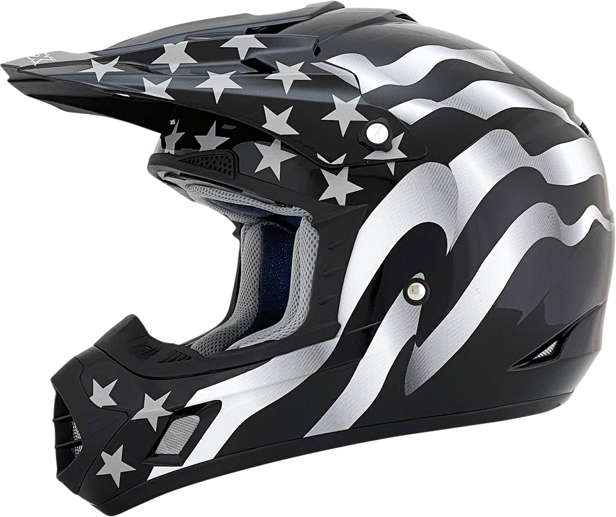 FX-17 Helmet - Flag - Stealth - Large