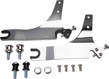 Backrest Kit - 11\" - Chrome - FXLR 2018 - 2020