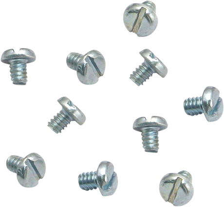 Slotted Pan Head Screws - 10 Pack