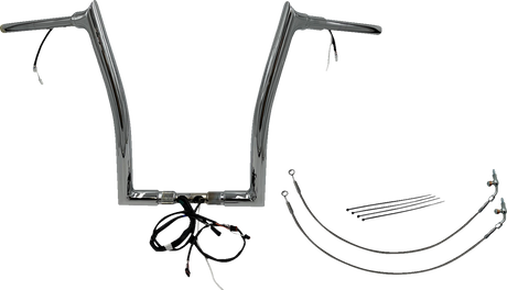 Handlebar Kit - Pointed Top - 16\" - Chrome 2015 - 2015