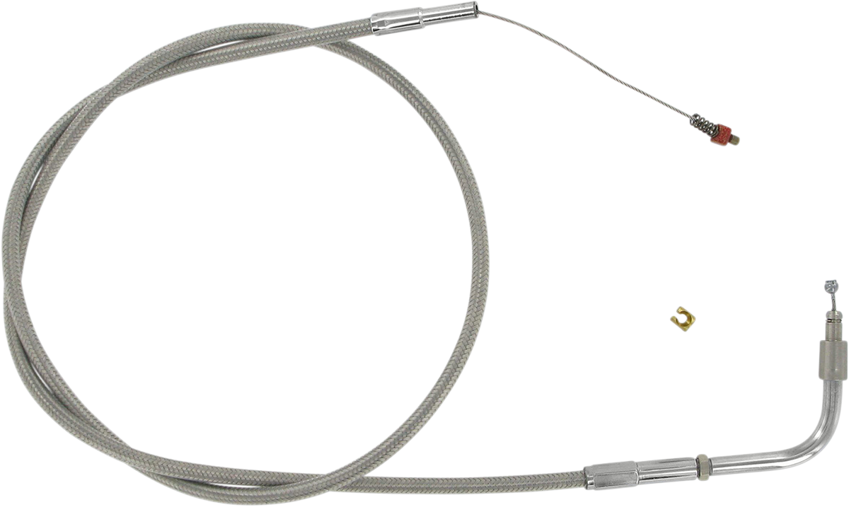 Throttle Cable - +3\" - Stainless Steel 2000 - 2015