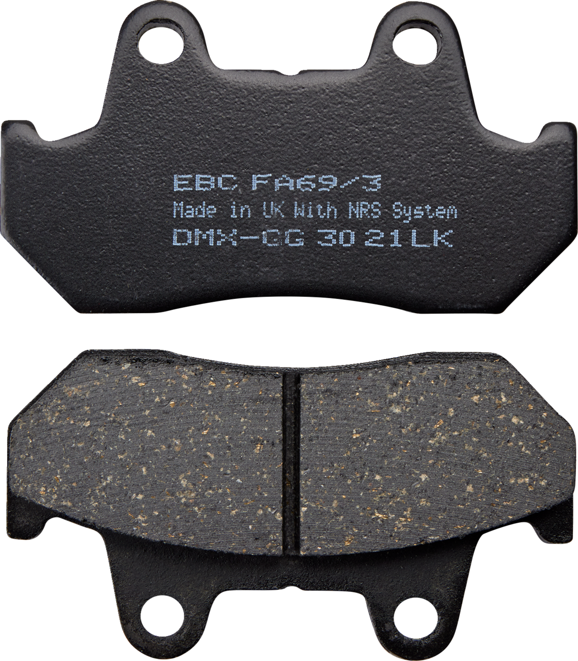 Organic Brake Pads - Honda - FA69/3 1983 - 2000