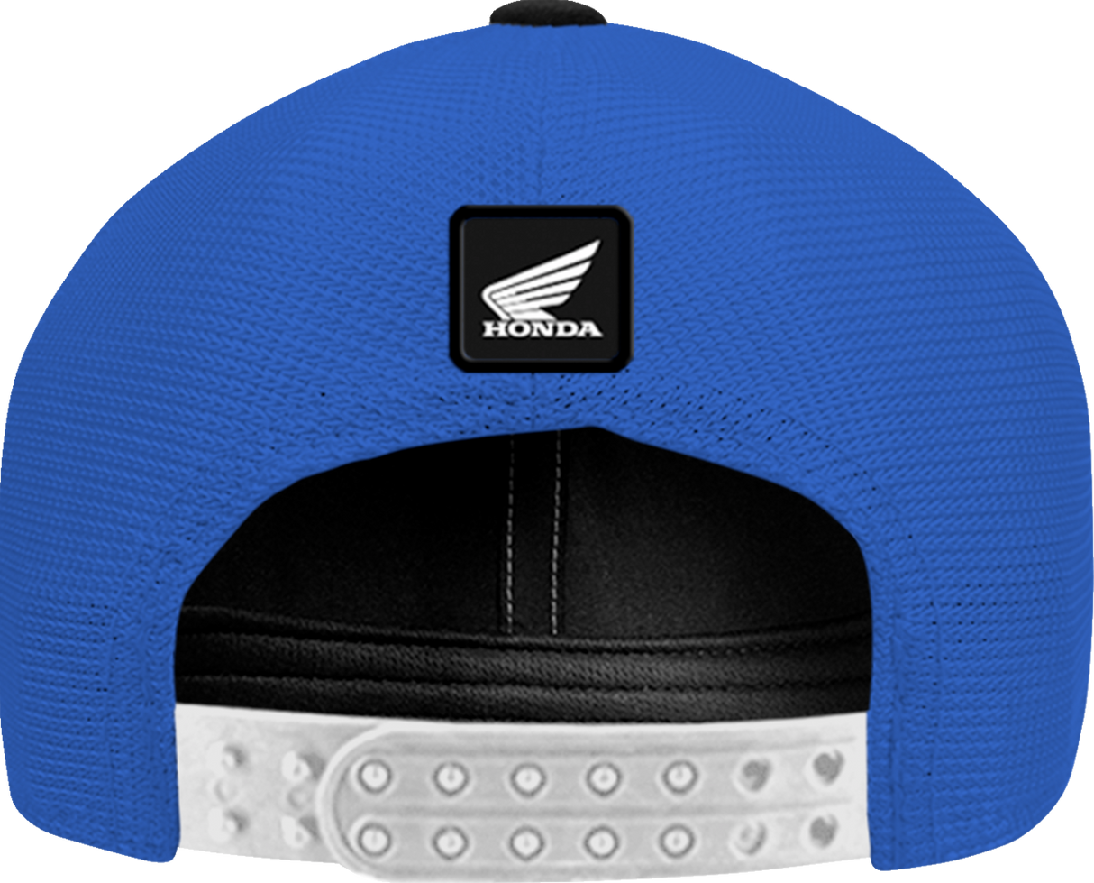 Youth Honda HRC Hat - Black/Royal Blue