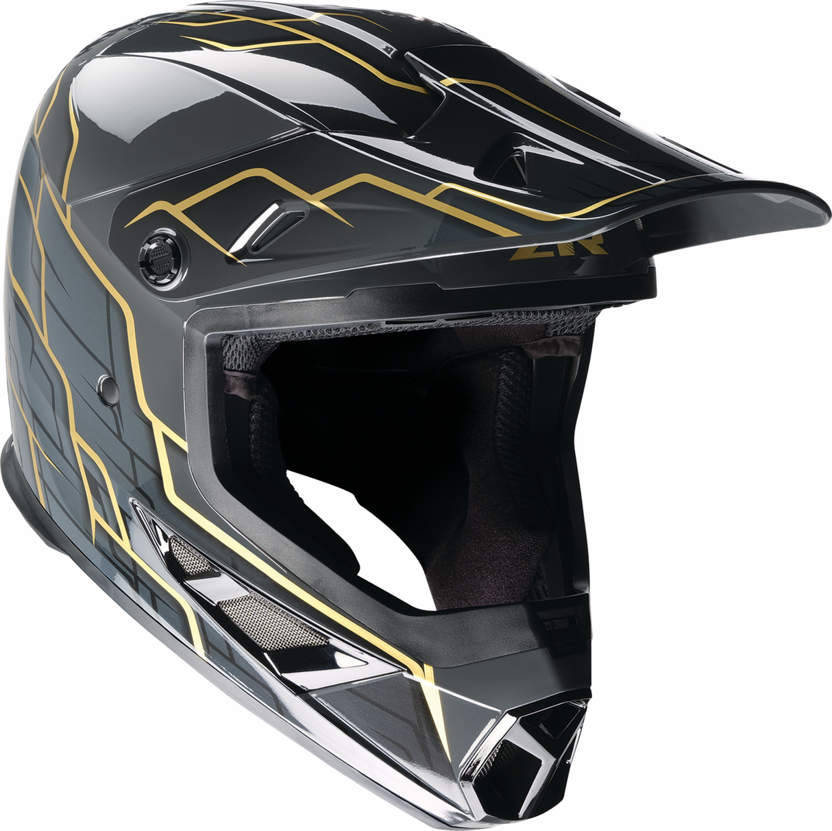 Rise 2.0 Helmet - Hyacinth - Black/Gold - 2XL