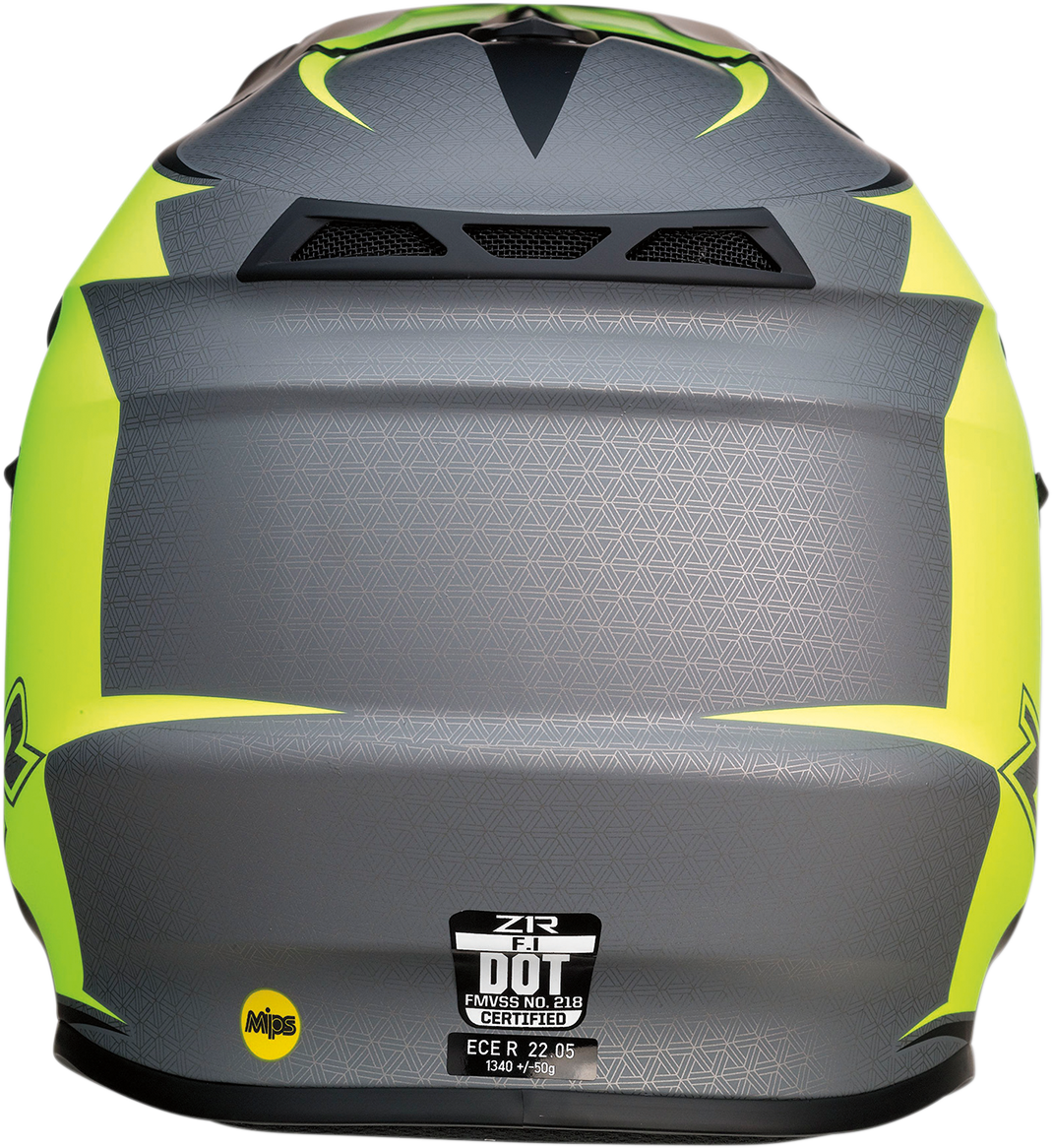 F.I. Helmet - MIPS® - Hysteria - Hi-Vis Yellow/Gray - XL