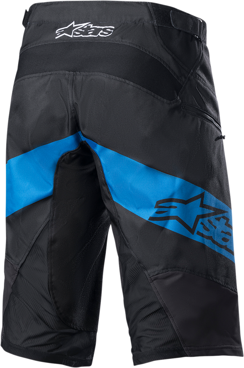 Racer Shorts - Black/Blue - US 34