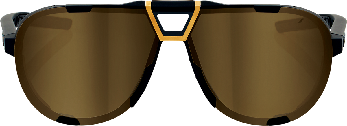 Westcraft Sunglasses - Soft Tact Black - Soft Gold Mirror