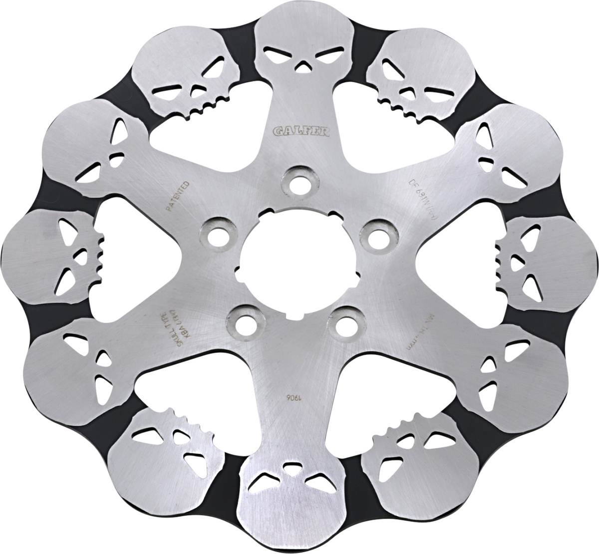 Skull Rear Rotor - Solid Mount 2000 - 2020